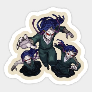 japanese kimetsu no yaiba Sticker